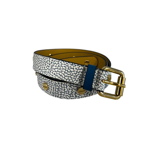 Borbonese Blue Polyvinyl Women's Belt