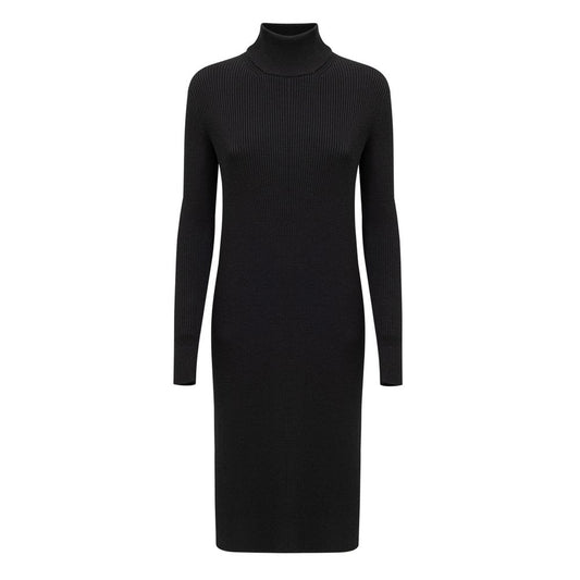 Bottega Veneta Black Wool Dress