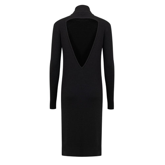 Bottega Veneta Black Wool Dress