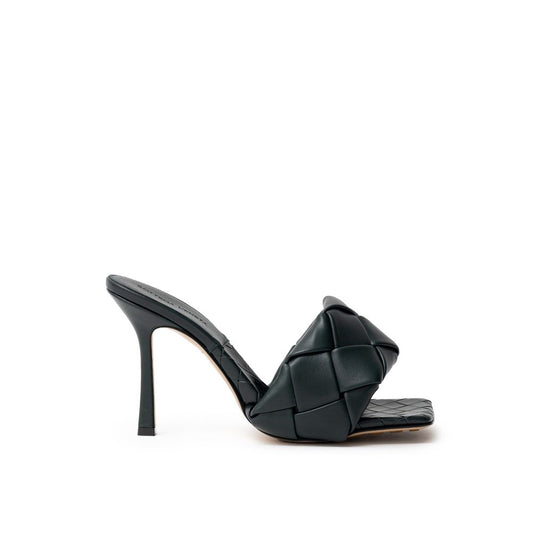 Bottega Veneta Green Leather Sandal
