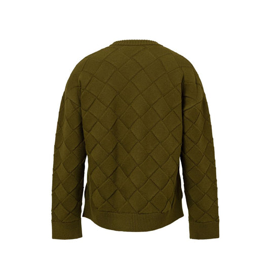 Bottega Veneta Green Wool Sweater