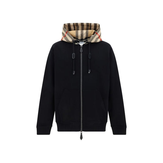Burberry Black Cotton Sweatshirt