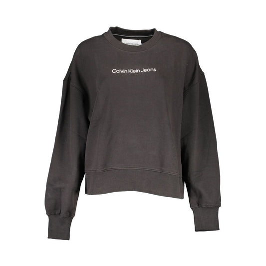 Calvin Klein Black Cotton Sweater