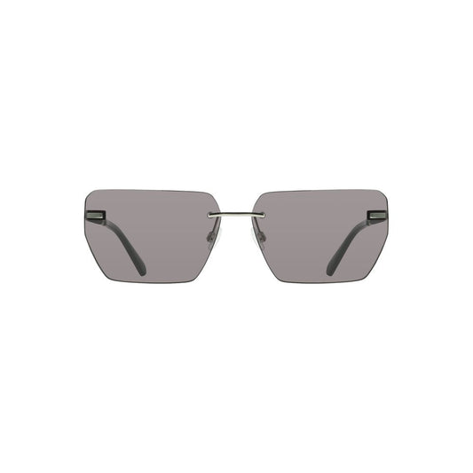 Calvin Klein Gray Metal Men Sunglass