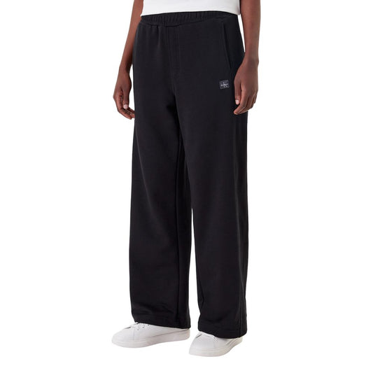 Calvin Klein Jeans Black Cotton Joggers Workout Pants