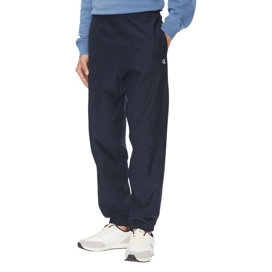 Calvin Klein Jeans Blue Cotton Joggers Workout Pants