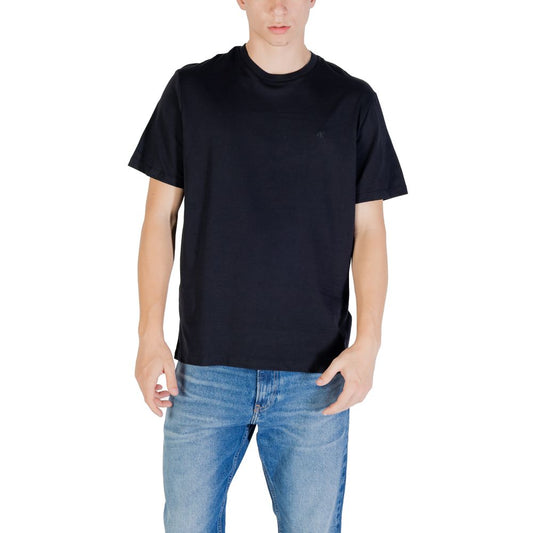 Calvin Klein Jeans Gray Cotton T-Shirt