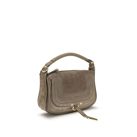 Chloé Beige Calf Leather Bos Taurus Shoulder Bag
