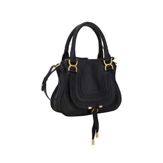 Chloé Black Calf Leather Bos Taurus Shoulder Bag