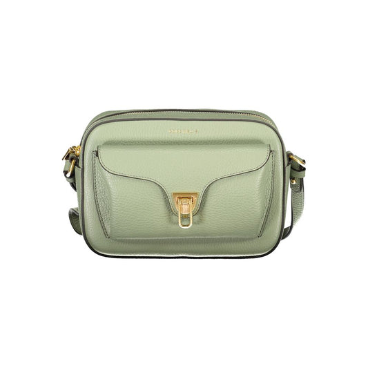 Coccinelle Green Leather Handbag