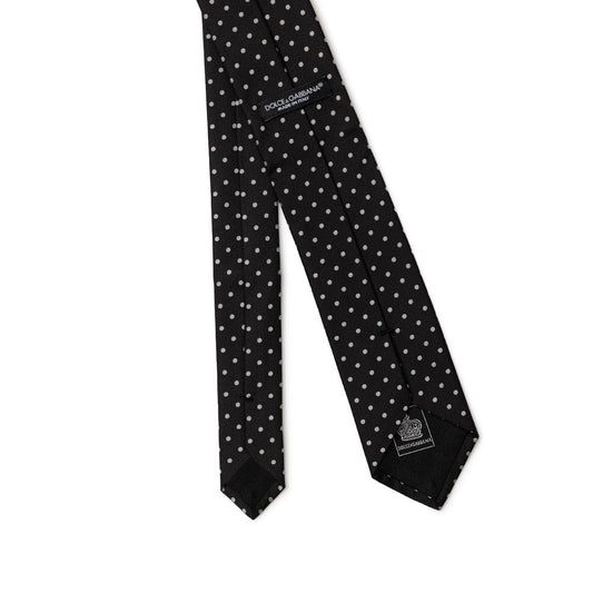 Dolce & Gabbana Black Silk Tie