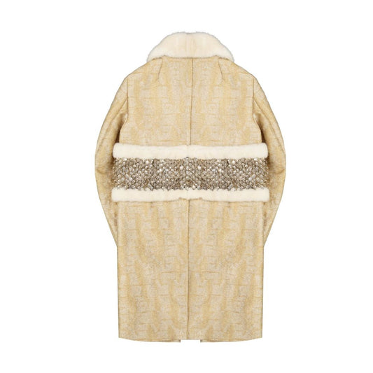 Dsquared² Beige Polyamide Coat