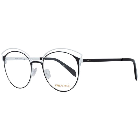 Emilio Pucci Black Metal Glasses Frames
