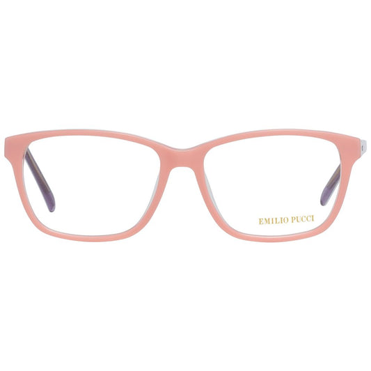 Emilio Pucci Pink Plastic Glasses Frames
