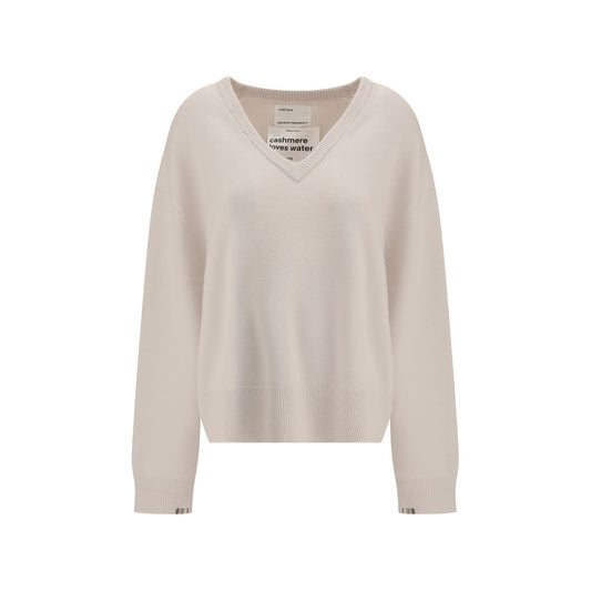 Extreme Cashmere White Cashmere Cashmere Sweater