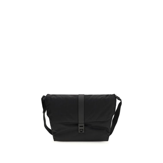 Ferragamo Black Nylon Handbag