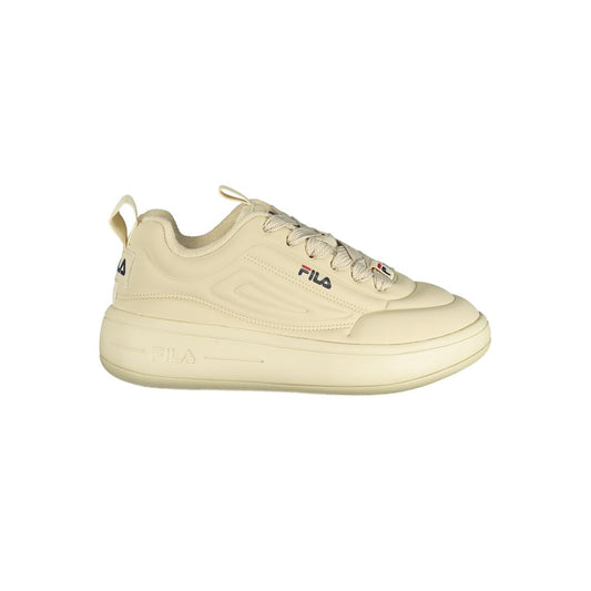 Fila Beige Polyester Athletic Sneakers