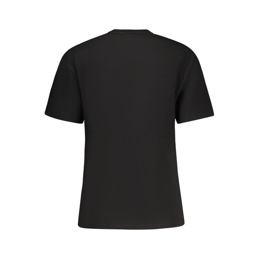 Fila Black Cotton Women T-Shirt