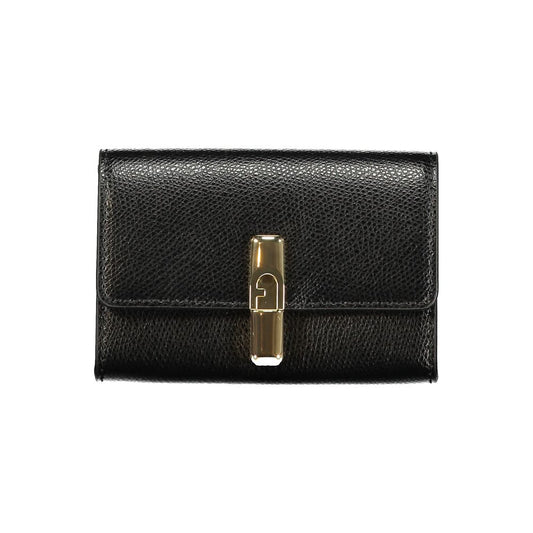 Furla Black Leather Wallet