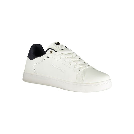 Gas Bianco Polyurethane Men Sneaker