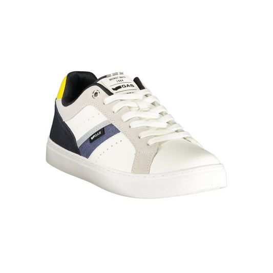 Gas White Polyester Sneaker