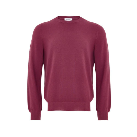 Gran Sasso Purple Cotton Sweatshirt