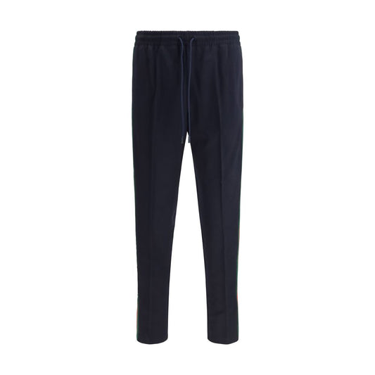 Gucci Blue Polyester Joggers Workout Pants