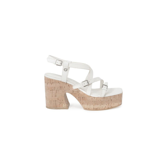 Guess Beige Leather Sandals