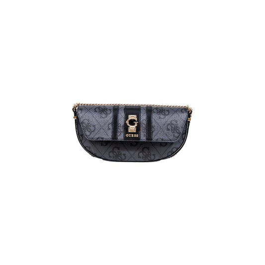 Guess Gray Polyethylene Belt Bag