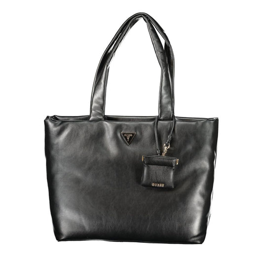 Guess Jeans Black Polyethylene Handbag