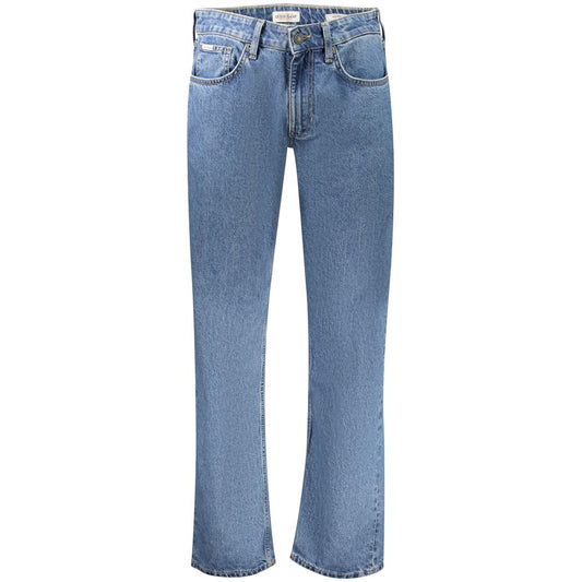 Guess Jeans Blu Cotton Men's Jean