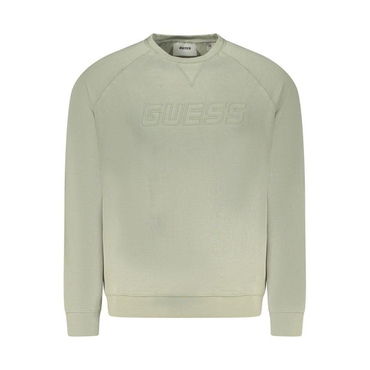 Guess Jeans Green Cotton Sweater