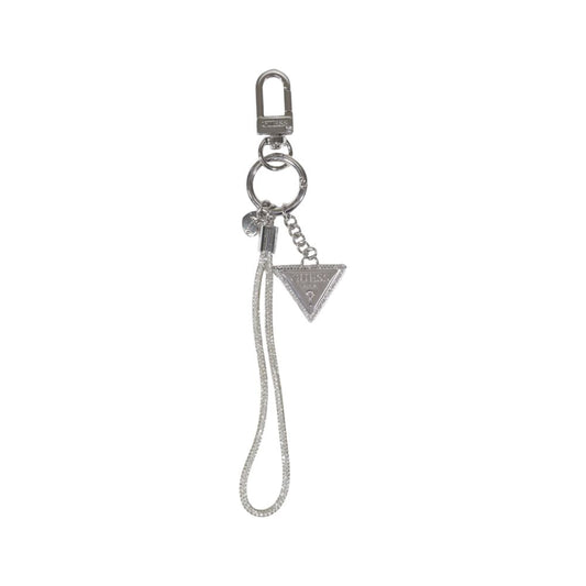 Guess Silver Polyester Keychain
