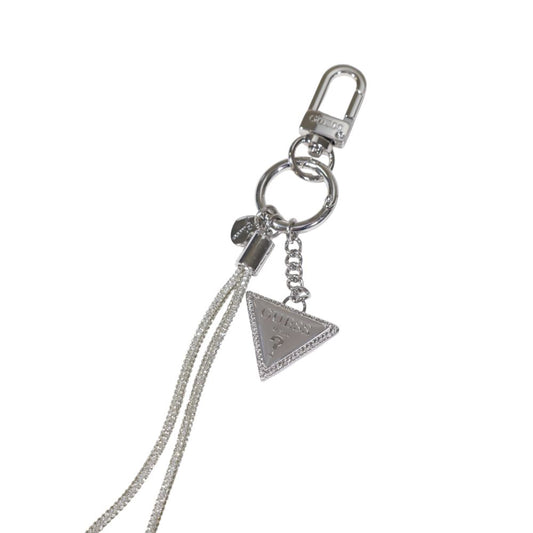 Guess Silver Polyester Keychain