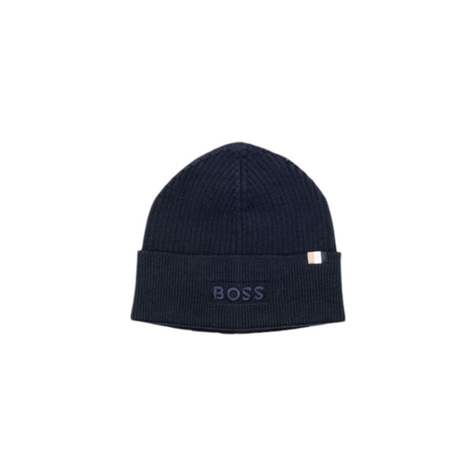 Hugo Boss Blue Cotton Cap Baseball Hat