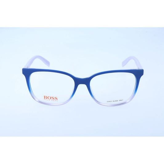 Hugo Boss Blue Resin Glasses Frames
