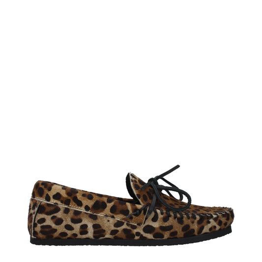 Isabel Marant Brown Horsehair Loafer