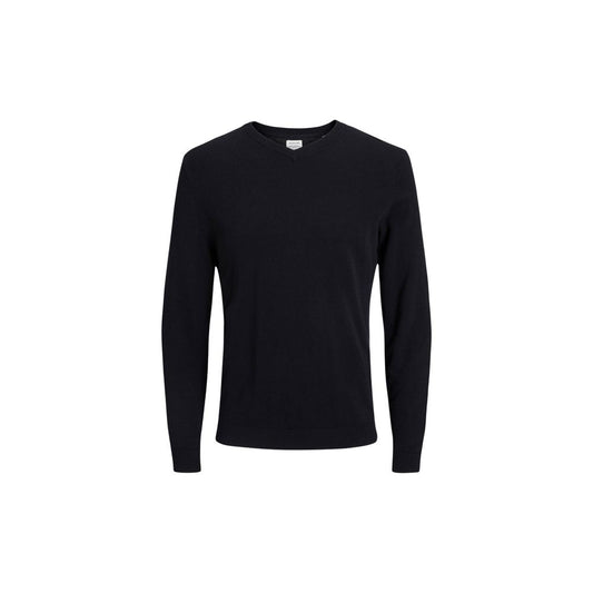 Jack Jones Black Cotton Sweatshirt