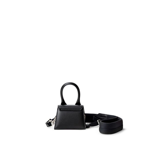 Jacquemus Black Leather Handbags
