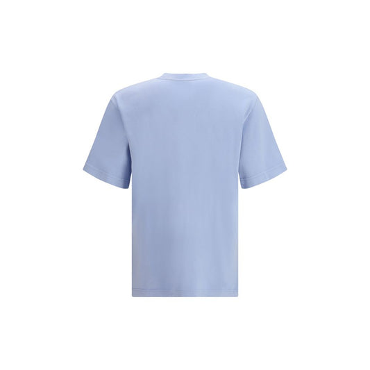 Jacquemus Blue Cotton Sleeveles T-Shirt