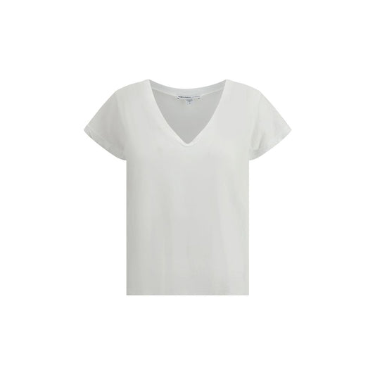 James Perse White Cotton T-Shirt