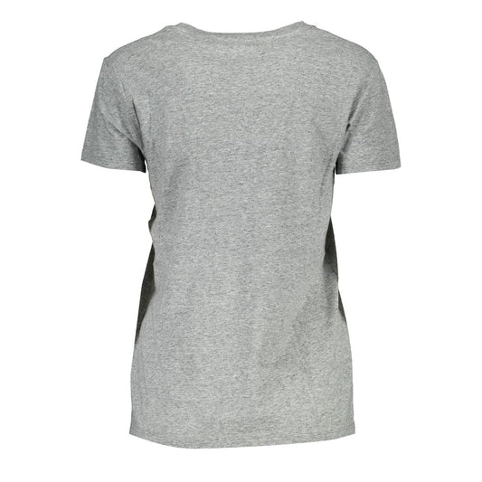 Levi's Gray Cotton Unisex T-Shirt