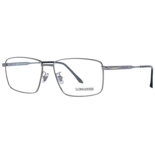 Longines Gray Metal Glasses Frames