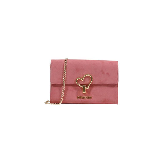 Love Moschino Pink Polyethylene Handbag