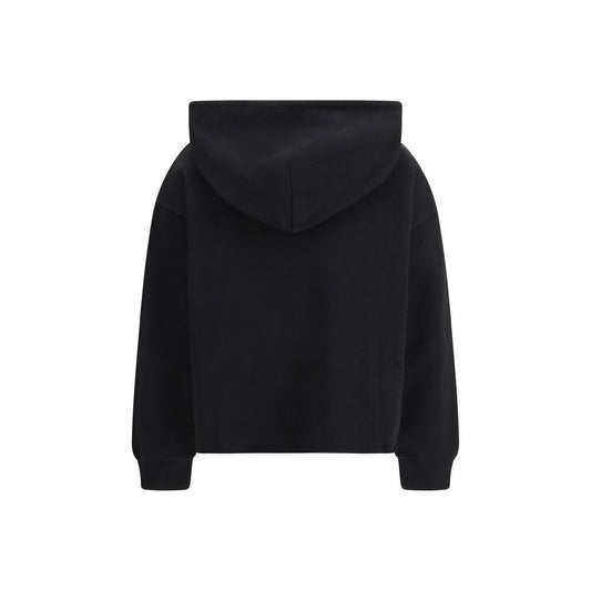 MM6 Black Cotton Sweatshirt