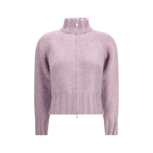 Magda Butrym Purple Cashmere Cardigan