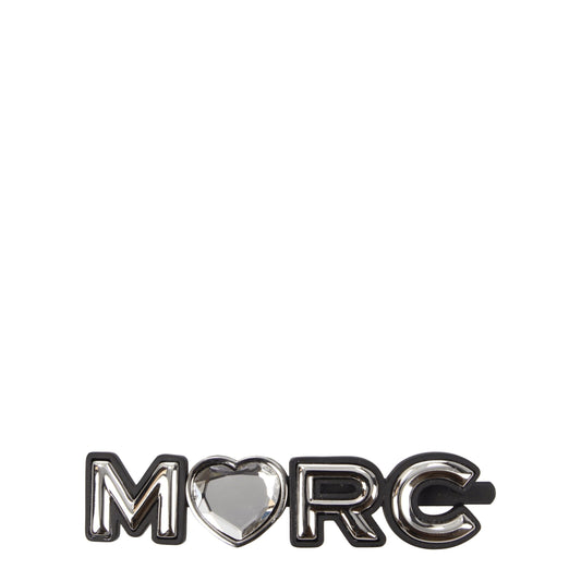 Marc Jacobs Gray Brass Hair Clips