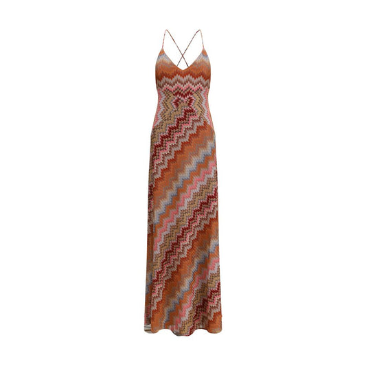 Missoni Multicolor Viscose Long Dress