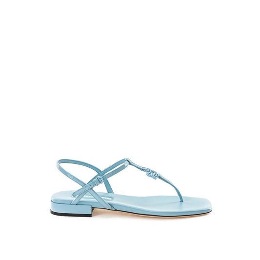 Miu Miu Blue Patent Leather Sandal