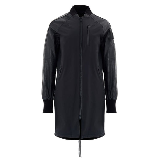 Moose Knuckles Black Cotton Parka